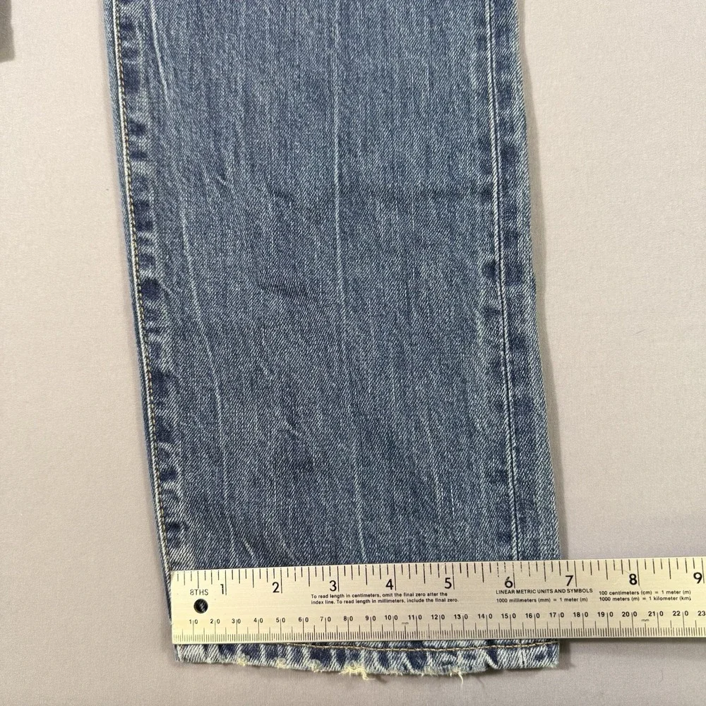 Todd Snyder Selvedge Jeans Mens 33x32 Slim Fit Light Wash Button Fly 12.5 Oz EUC